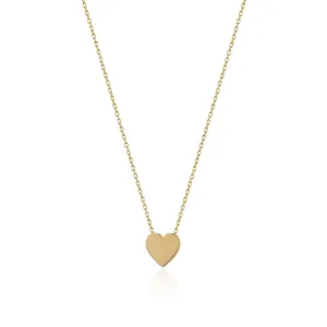 Altın Kalp Kolye