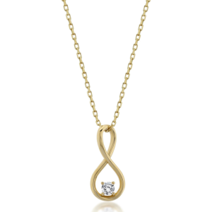 Altın Sonsuzluk Kolye