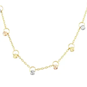 Dorika Toplu Altın Kolye