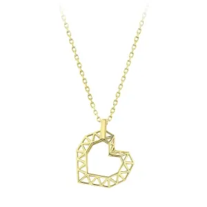 Kalp Figürlü Altın Kolye