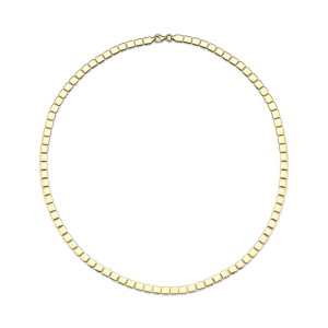 Altın Kutu Zincir Kolye 