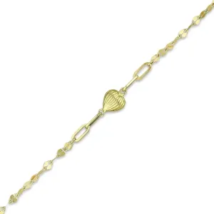 Kalpli Tasarım Altın Bileklik